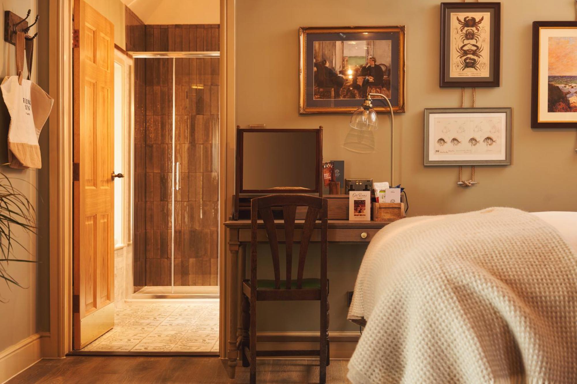 The Rising Sun Hotell Saint Mawes Rom bilde